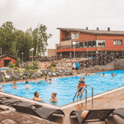 Family swimming pool