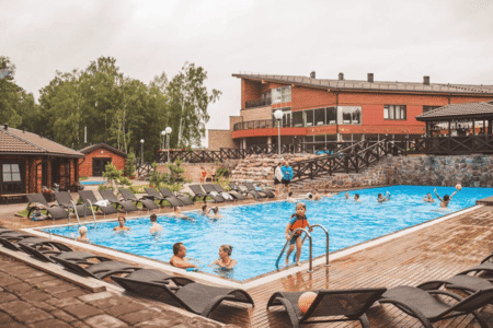 Family swimming pool
