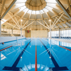 Swimming pool near Palanga